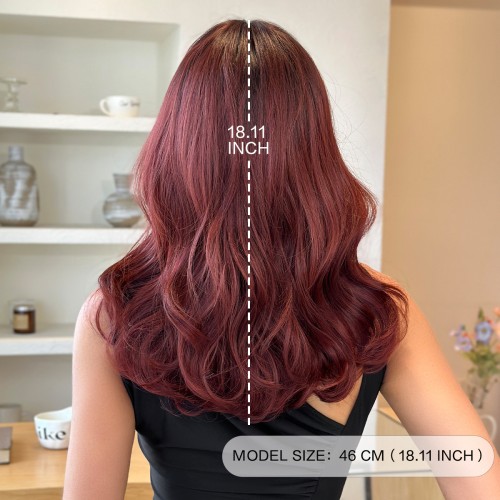 Fashion Medium Synthetic Wigs For Women SLDMH-23