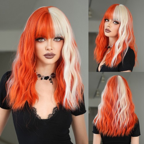 Fashion Medium Synthetic Wigs For Women SLDMH-29
