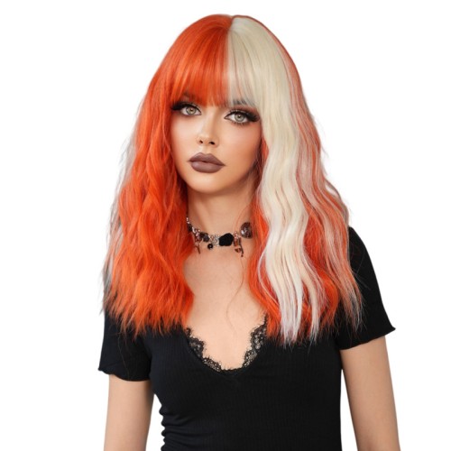 Fashion Medium Synthetic Wigs For Women SLDMH-29