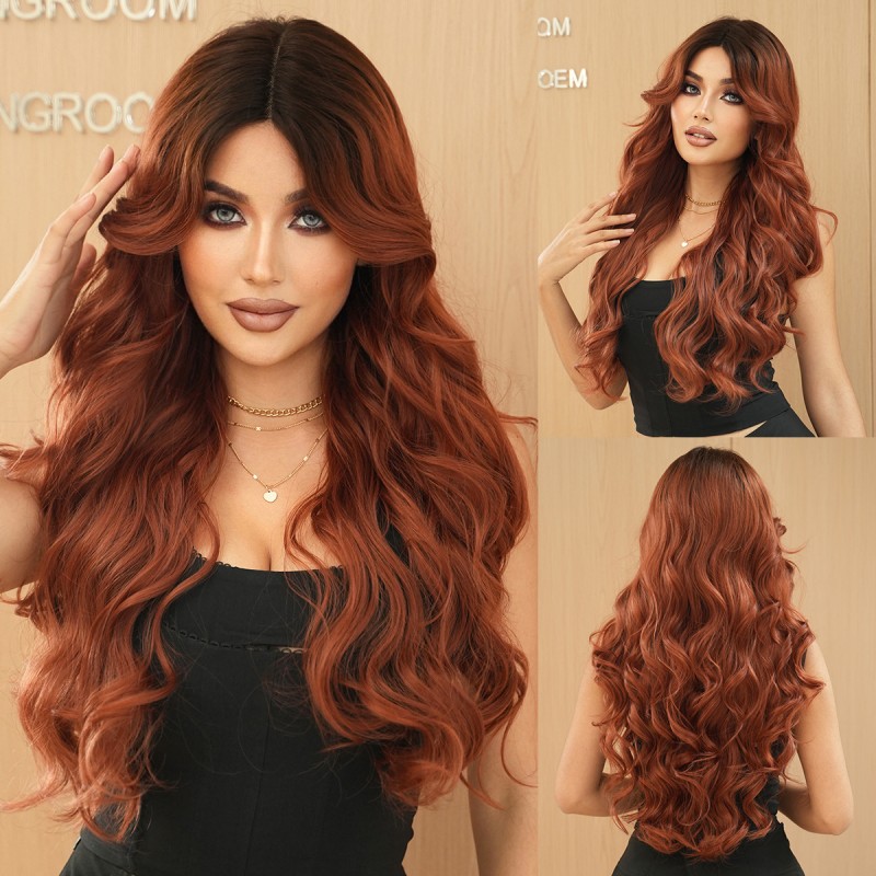 Fashion Long Lace Front Synthetic Wigs For Women SLDNA-11 