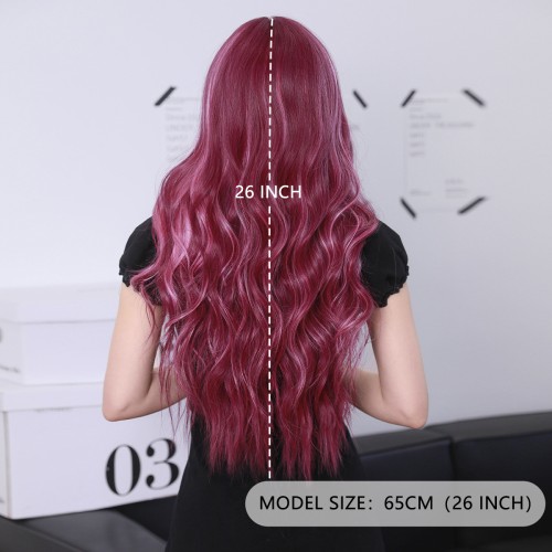 Fashion Long Lace Front Synthetic Wigs For Women SLDNA-51