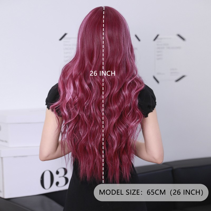 Fashion Long Lace Front Synthetic Wigs For Women SLDNA-51 