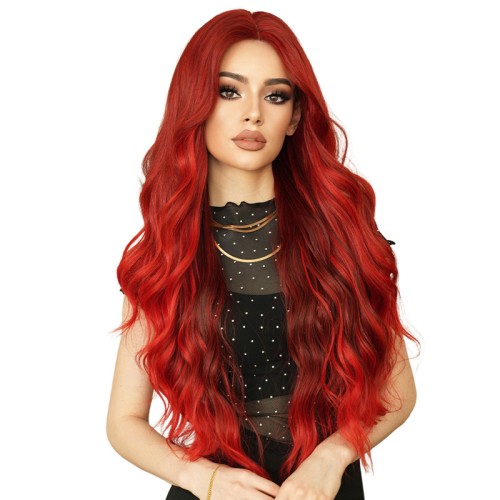 Fashion Long Lace Front Synthetic Wigs For Women SLDNA-56