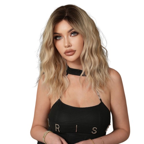 Fashion Medium Lace Front Synthetic Wigs For Women SLDNA-61