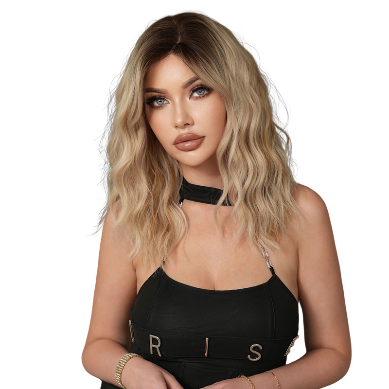 Fashion Medium Lace Front Synthetic Wigs For Women SLDNA-61 