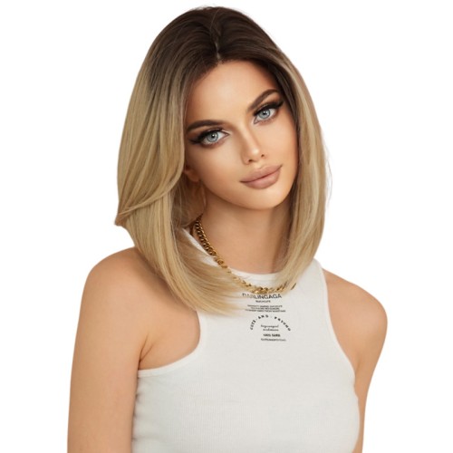 Fashion Medium Lace Front Synthetic Wigs For Women SLDNA-64