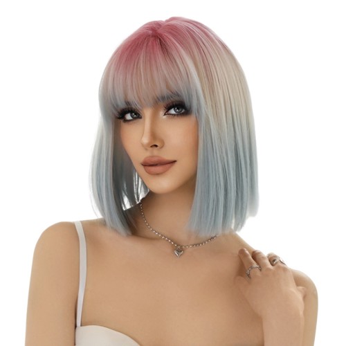 Fashion Short Synthetic Wigs For Women SLDSH-04