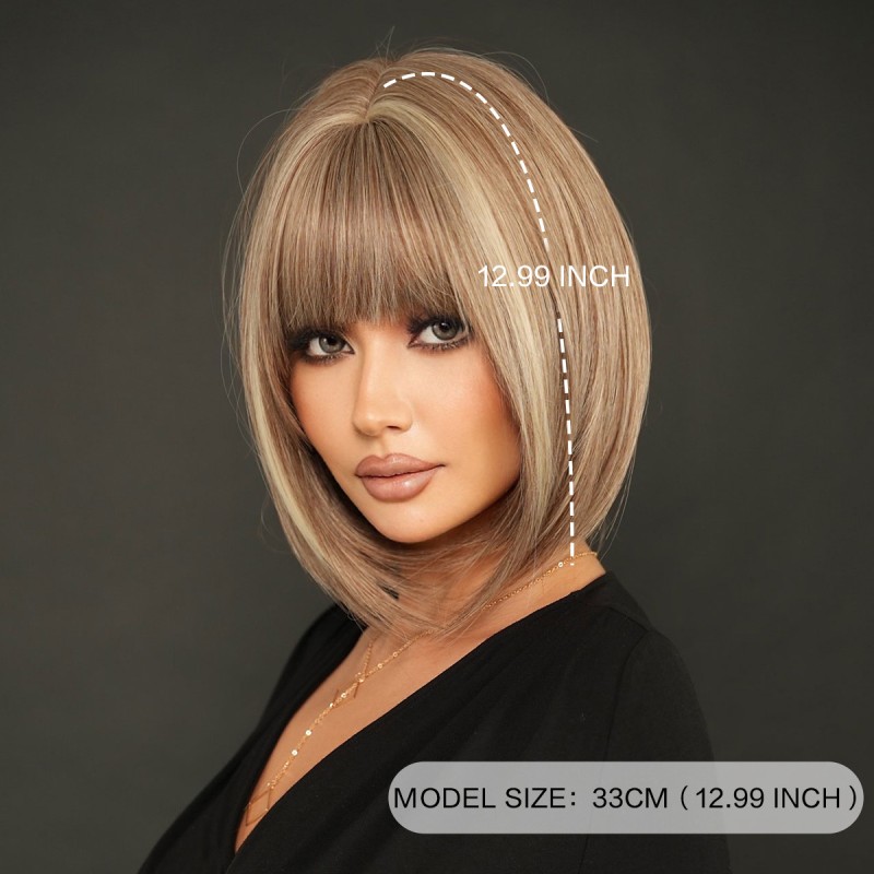 Fashion Short Synthetic Wigs For Women SLDSH-12 