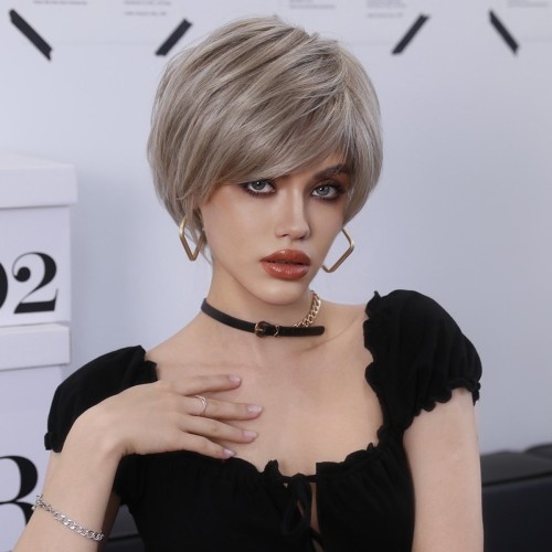 Fashion Short Synthetic Wigs For Women SLDSH-15