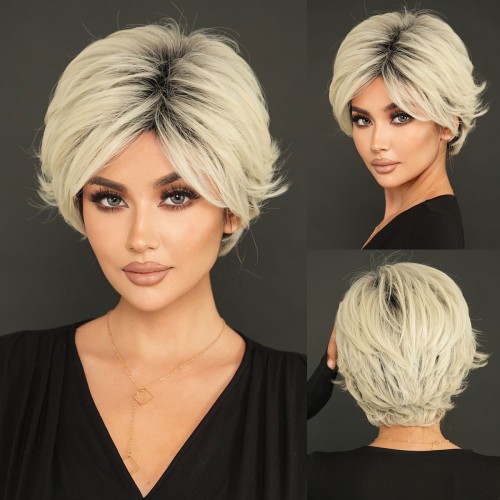 Fashion Short Synthetic Wigs For Women SLDSH-16