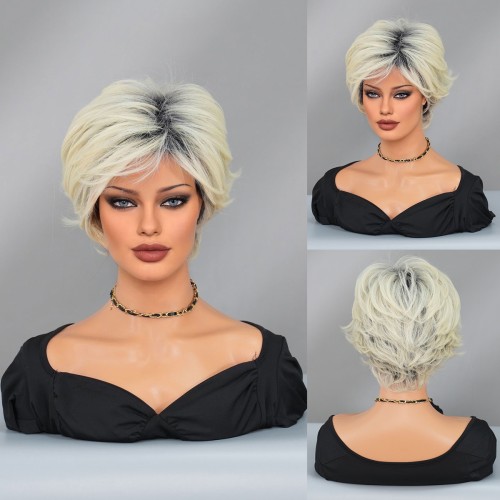 Fashion Short Synthetic Wigs For Women SLDSH-16