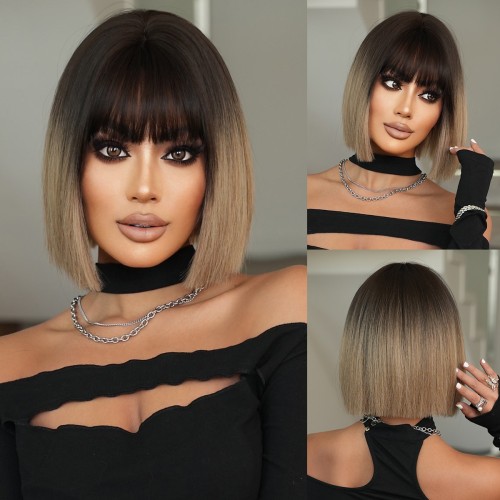 Fashion Short Synthetic Wigs For Women SLDSH-21
