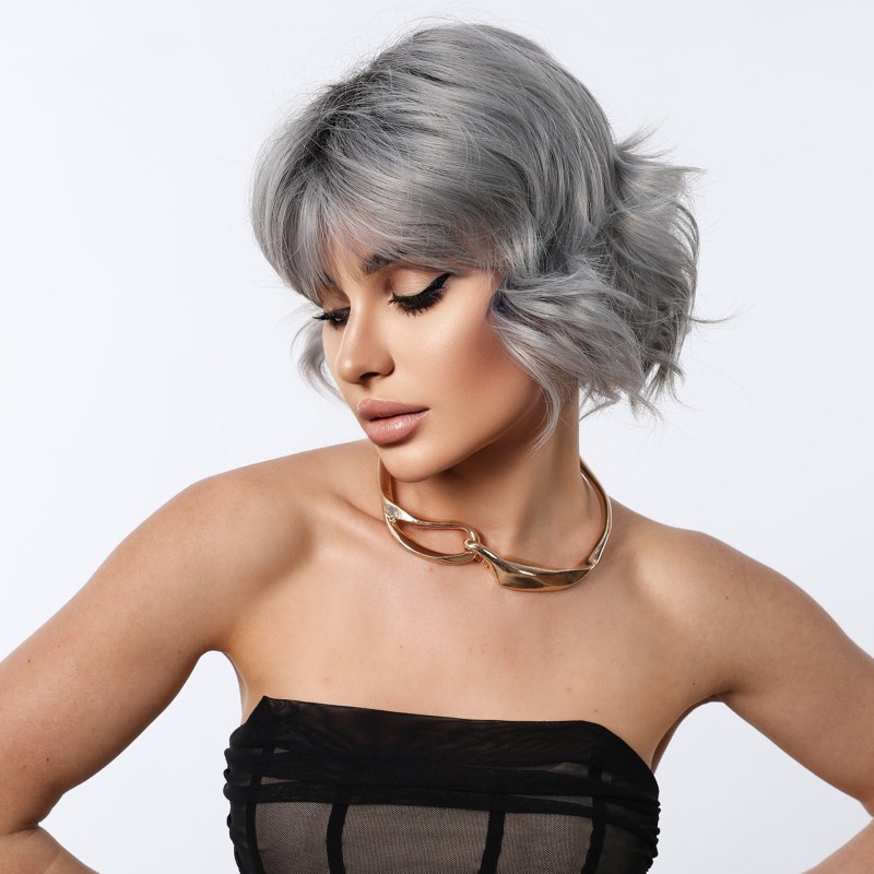 Fashion Short Synthetic Wigs For Women SLDSH-26 