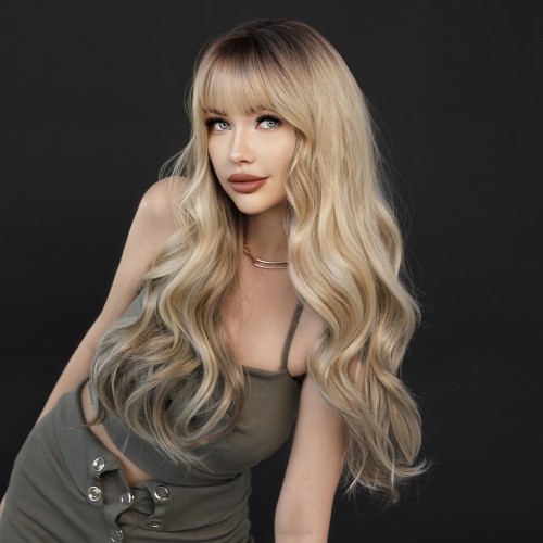Fashion Long Synthetic Wigs For Women SLDWSL-03