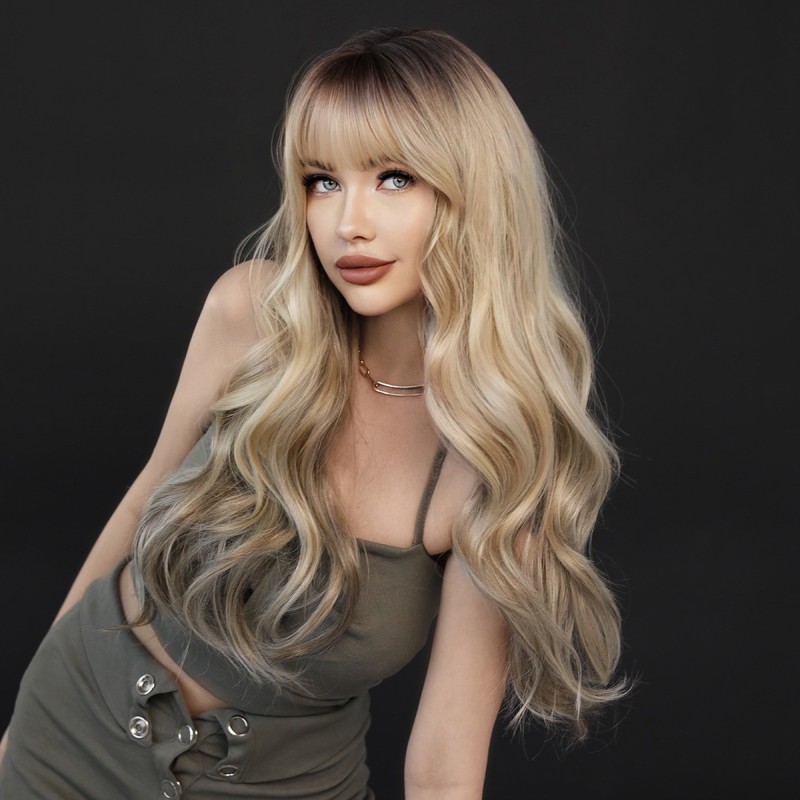 Fashion Long Synthetic Wigs For Women SLDWSL-03 