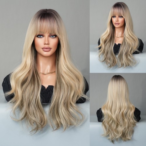 Fashion Long Synthetic Wigs For Women SLDWSL-03