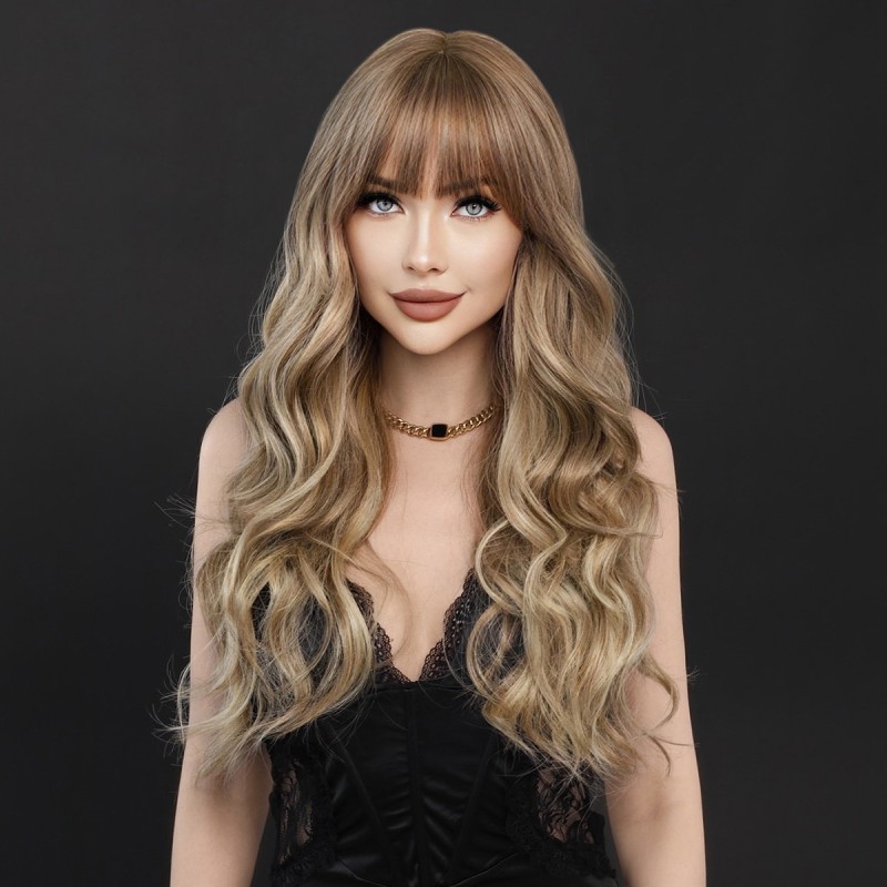 Fashion Long Synthetic Wigs For Women SLDWSL-04 