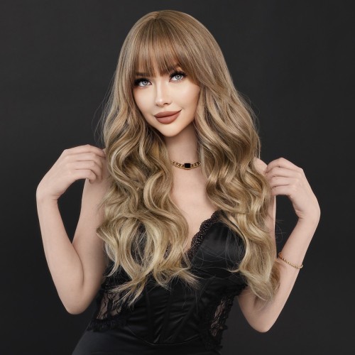 Fashion Long Synthetic Wigs For Women SLDWSL-04