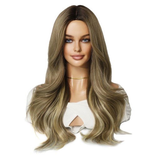 Fashion Long Synthetic Wigs For Women SLDWSL-09