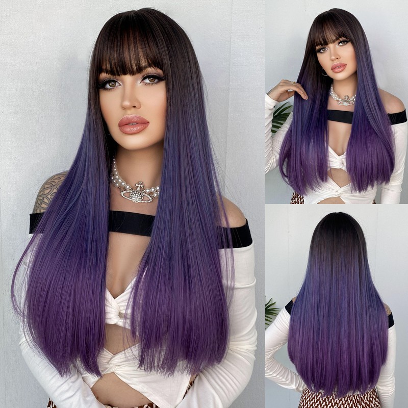 Fashion Long Synthetic Wigs For Women SLDWSL-15
