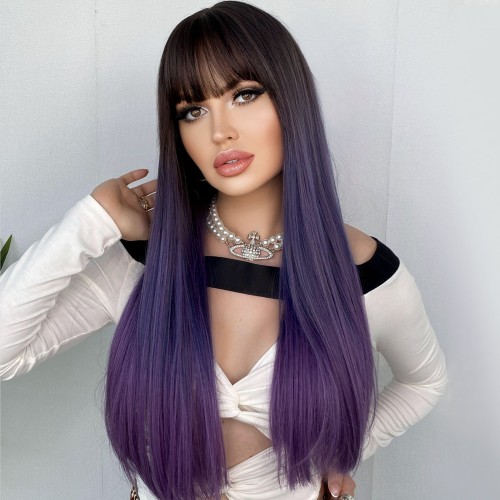 Fashion Long Synthetic Wigs For Women SLDWSL-15