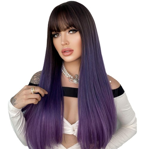 Fashion Long Synthetic Wigs For Women SLDWSL-15