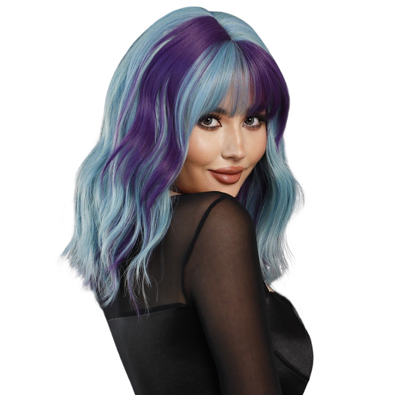 Fashion Medium Synthetic Wigs For Women SLDWSM-01 